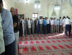 Silvan'da tekbirlerle bayramlaşma