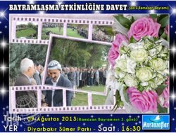 Bayramlaşma etkinliğine davet