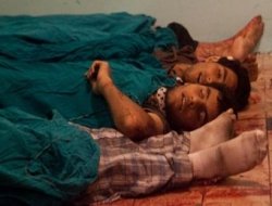 Darbeciler cesetlerin olduğu camiyi kapattı