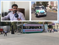 Amed'teki mitingin hazırlıkları tamamlandı