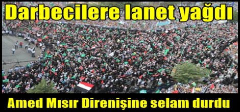 Amed Mısır Direnişine selam durdu