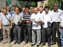 Siverek'te basına yapılan saldırıya kınama