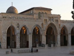 Mescid-i Aksa yakınında çökme