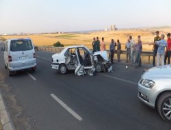 Çınar Diyarbakır Yolunda Trafik Kazası