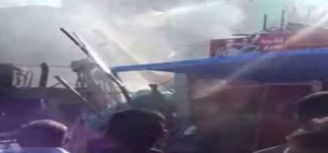 Adeviyye'de cesetleri ezip yaktılar!