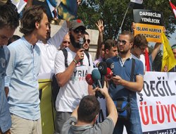 İstanbul'daki gençler direnişe selam durdu