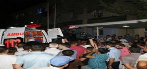 Çamaşır asarken Suriye'den gelen mermi vurdu