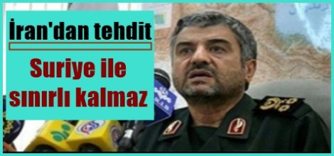 İran'dan tehdit: Saldırı Suriye ile sınırlı kalmaz