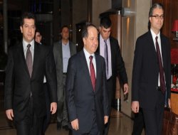 Mesud Barzani Ankara`da