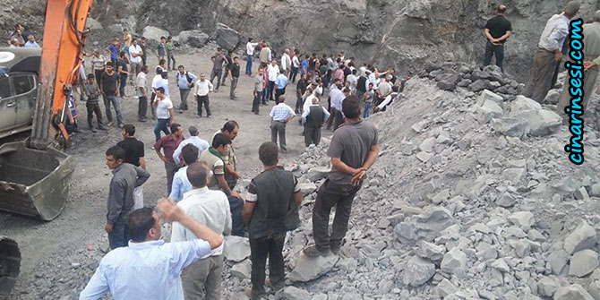 Çınarlı İşçi Şırnak'ta Göçük altında kalarak hayatını kaybetti