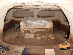 Roma dönemine ait mezarlık bulundu