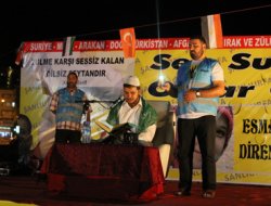 "Sen sustukça onlar ölür"