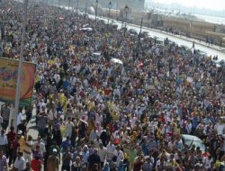 Gösterilere 21 milyon Mısırlı katıldı