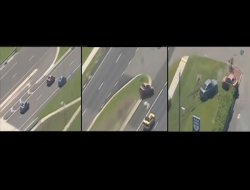 Hırsız polis kovalamacası ölümle bitti