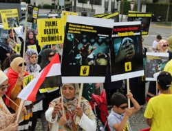 Bern'de Mısır'a destek zalimlere lanet