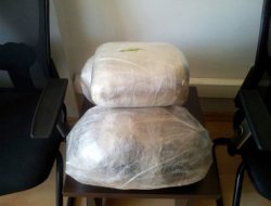 Bingöl'de esrar maddesi ele geçirildi