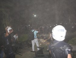 Mersin'de eylemcilere müdahale: 4 gözaltı