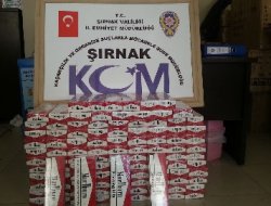 Şırnak'ta 29 bin 518 paket sigara ele geçirildi