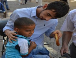 Kayıp çocuk için seferber oldu