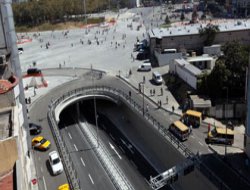 Taksim alt geçidi hizmete girdi