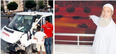 Ak sakkallı dedeyi görünce öldüğünü sandı!