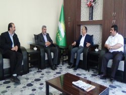 Mahalli İdareler Derneği'nden HÜDAPAR'a ziyaret