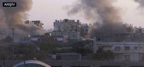 Mısır Ordusu Refah Kentini Bombaladı