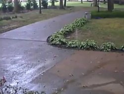 Yıldırım düşme anı