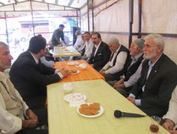 HÜDA PAR heyetinden hasta ve taziye ziyareti