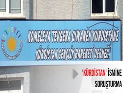 `Kürdistan` ismine soruşturma