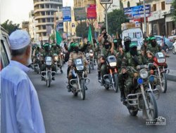 İzzeddin Kassam Tugayları sokaklarda