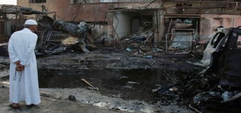 13 bomba yüklü araba patlatıldı: 68 ölü