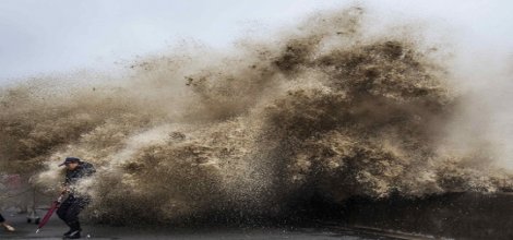 Çin'de Usagi tayfununda 25 ölü