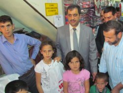 Siverek'te 500 yetim çocuk giydirildi