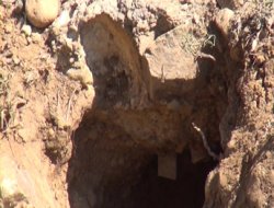 Bingöl Cezaevi'ndeki tünelin görüntüleri