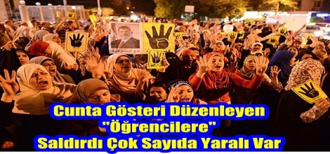 Mısır'da çok sayıda öğrenci yaralandı