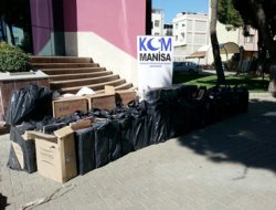 Turgutlu'da kaçakçılık baskını: 9 gözaltı