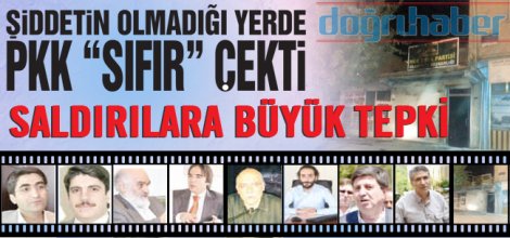 Şiddetin olmadığı yerde PKK sıfır çekti