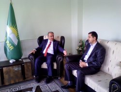 HÜDA PAR Van il teşkilatına iadeyi ziyaret