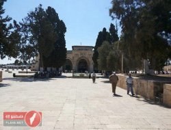 Cuma namazında Mescid-i Aksa bomboştu!