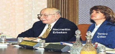 Çiller Erbakan'ı suçladı!