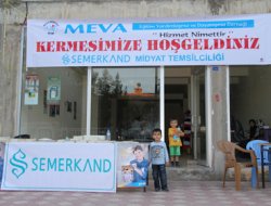 Midyat'ta fakir aileler yararına kermes
