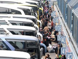 Otobüs firmaları ek sefer kararı aldı