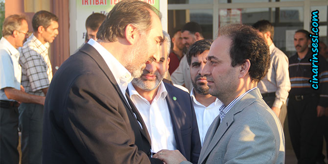 HÜDA PAR'dan Osman Baydemir'e taziye ziyareti