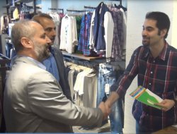 HÜDA PAR'dan esnaf ziyareti