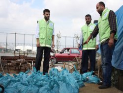 Mustazaflar Cemiyeti'nden kırmızı et yardımı