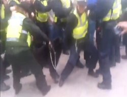 Polis köpeği hedef şaşırdı!