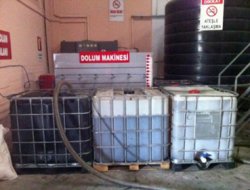 İzmir'de kaçak akaryakıt baskını