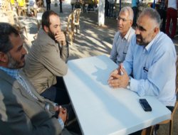 Siyasilerden Kermes ziyareti