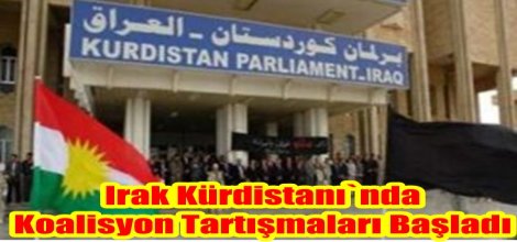 Irak Kürdistanı`nda Koalisyon Tartışmaları Başladı
